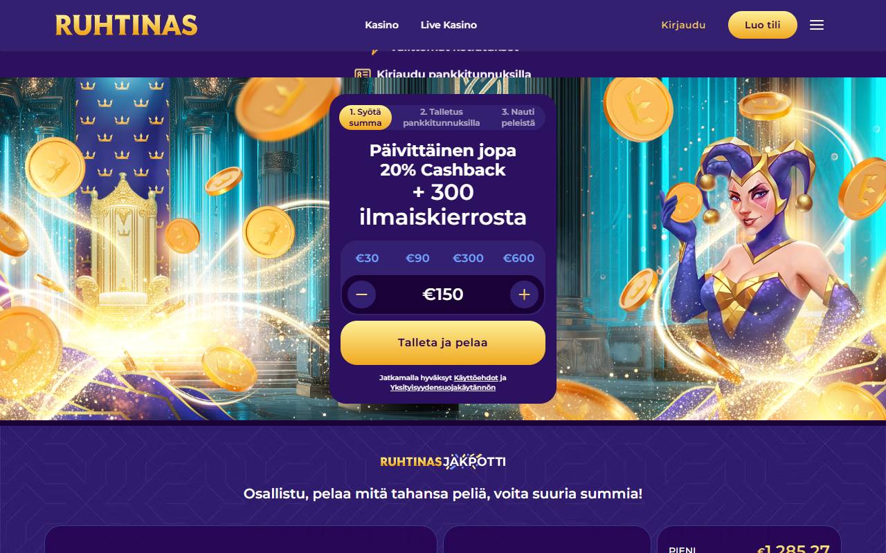 Ruhtinas: etusivu 15.10.2026
